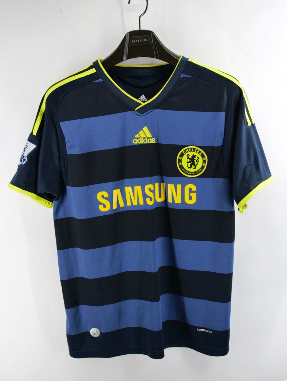 2009-10 Chelsea FC Away Adidas Soccer Football Jersey Large